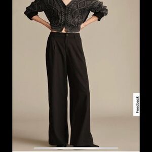 Classic Wide Leg Pleated Pant
